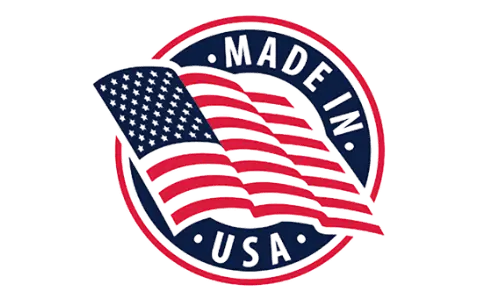 AquaSculpt Made in USA badge, ensuring product authenticity and quality.